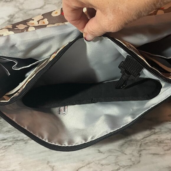 SKIP HOP Brown Cherry Blossom Print Diaper Bag - NWOT - Picture 4 of 6